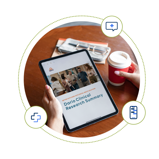 patient holding a laptop